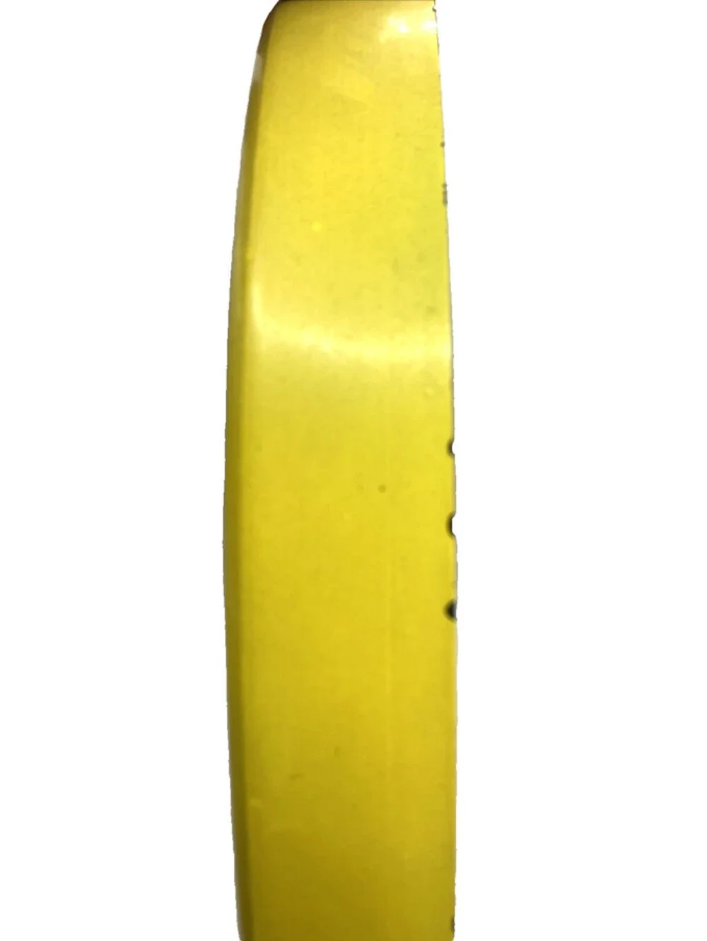 Vintage Bright Yellow Oval Picture Frame Mid Century Pop Art Decor